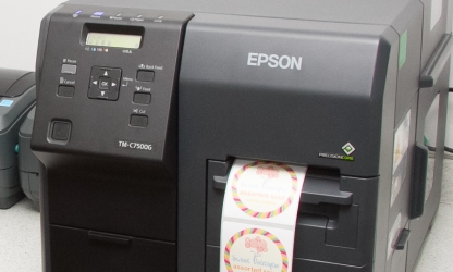 Epson ColorWorks C7500, hf Chocolates, UK